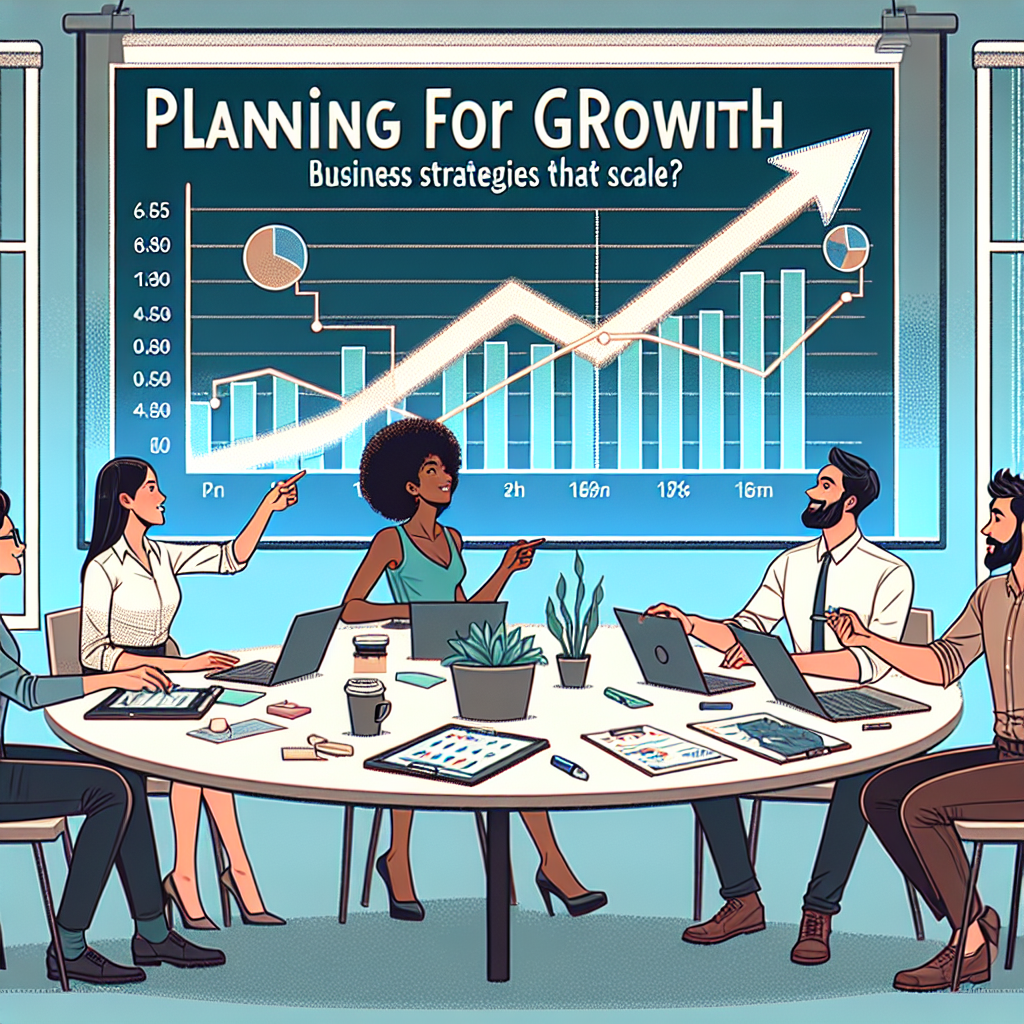 Planera för tillväxt: affärsstrategier som skalar