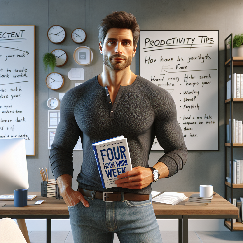 Tim Ferriss: Fyra timmars arbetsvecka och produktivitetstips